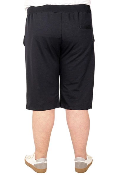 Mode XL Büyük Beden Erkek Kapri Straight Basic 20500 Lacivert - 6