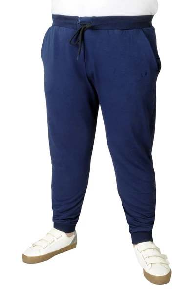 Mode XL Büyük Beden Eşofman Altı Dar Paça 20507 İndigo ürün görseli 1