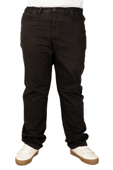 Mode XL Büyük Beden Erkek Gabardin Pantolon 21001 Kahve - 5