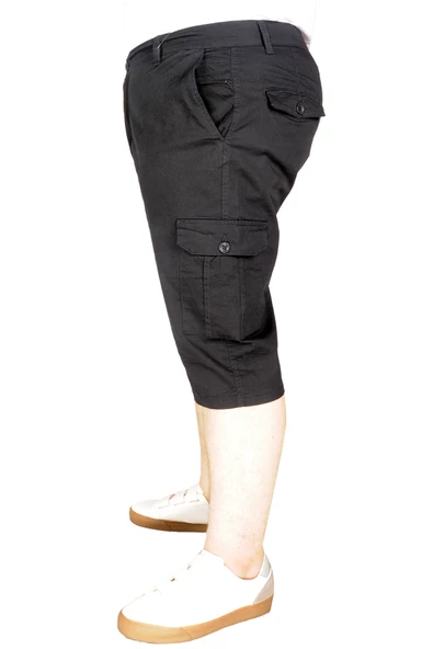 Mode XL Büyük Beden Erkek Kapri Klasik 21401 Lacivert - 2