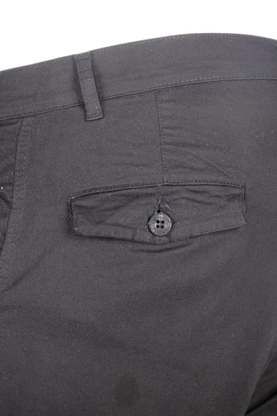 Mode XL Büyük Beden Erkek Kapri Klasik 21401 Lacivert - 5