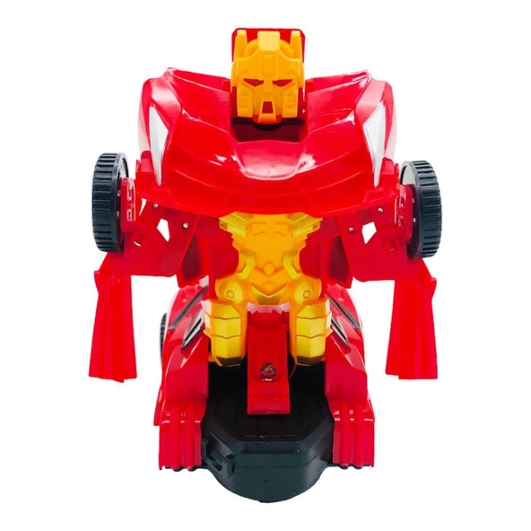 CANALİ Toys Robota Dönüşen Araba 117, Kendinden Robota Dönüşen Pilli Sesli ve Işıklı Araba - 3