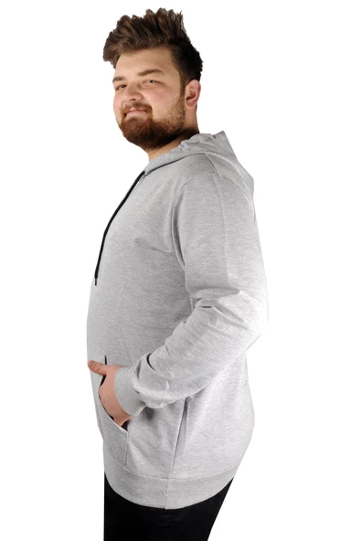 Mode XL Büyük Beden Eşofman Üstü 2ip Basic 20569 Grimelanj - Resim 6