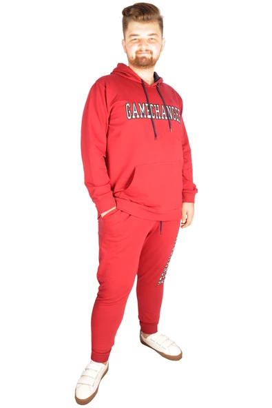 Mode XL Eşofman Altı DarPaça GameChanger 21203 Bordo - Resim 6