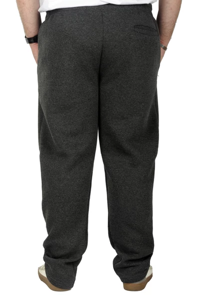 Mode XL Büyük Beden Erkek Eşofman Altı Classic 3 İp 11103 Antramelanj - 3