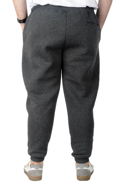 Mode XL Büyük Beden Erkek Esofman Altı 3ip 20583 Antramelanj - Resim 8