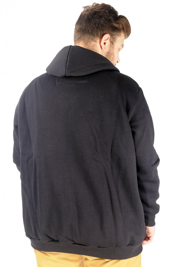 Mode XL Erkek Sweat Kapşon Cevgen 21510 Lacivert - 2