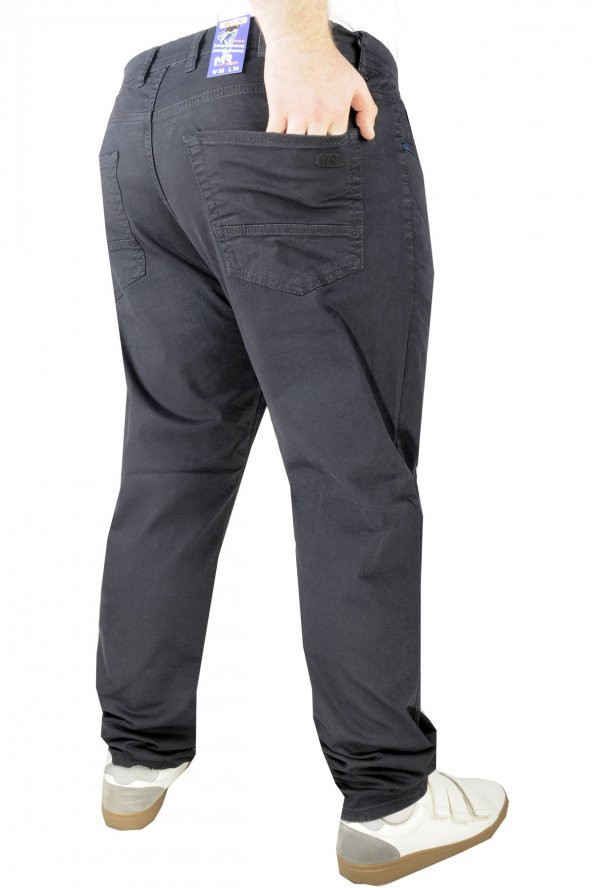Mode XL Büyük Beden Erkek Gabardin Pantolon 5CEP 21006 Lacivert - 3