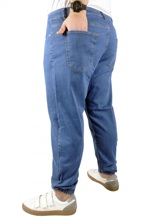 Mode XL Erkek Kot Pantolon Jogger 21919 Lacivert - 3