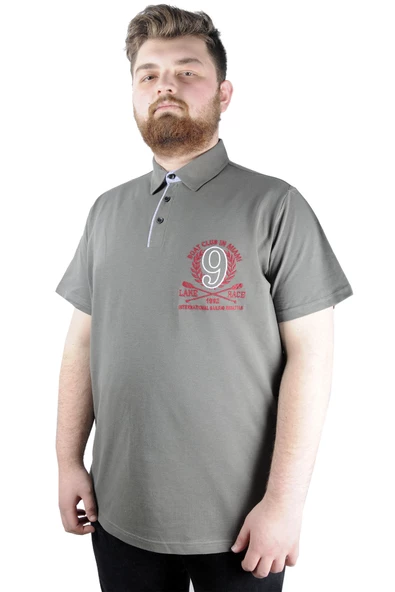 Mode XL Erkek T shirt Polo Boat Club 22301 Haki ürün görseli 1