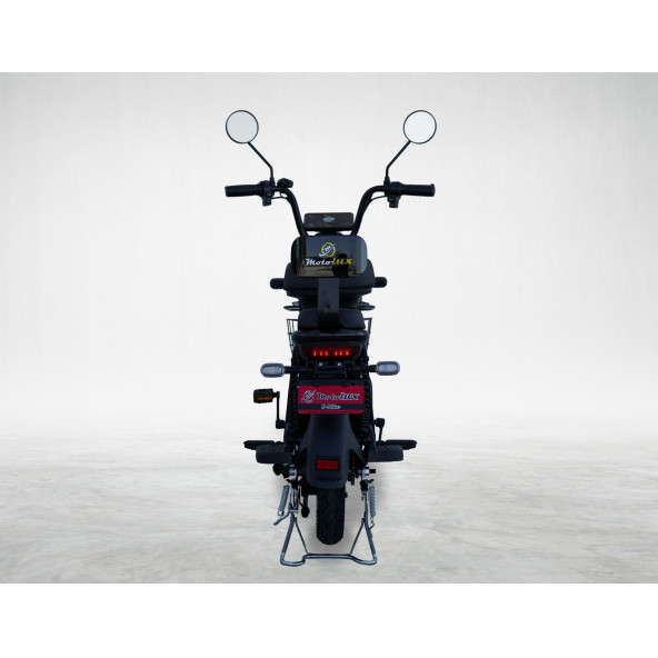MOTOLUX GOGO 4 AKÜLÜ ELEKTRİKLİ MOTOSİKLET SİYAH - 5