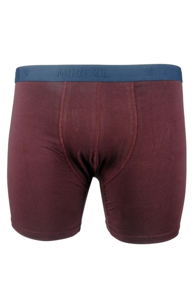 Mode XL Büyük Beden Erkek Likra Boxer 6350 Mürdüm - 2