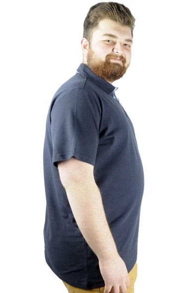Mode XL Erkek Polo T shirt Mode Exchange 22312 Lacivert - 6