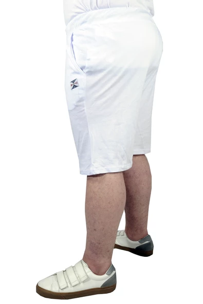 Mode XL Erkek Kapri Süprem Sweep Check 22137 Beyaz - Resim 3