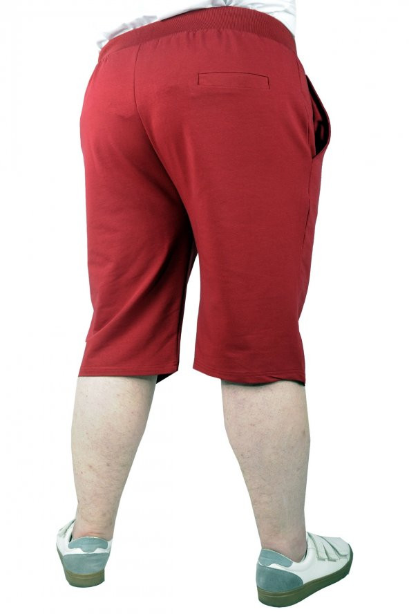 Mode XL Büyük Beden Erkek Kapri Choose Mode 22401 Bordo - 3