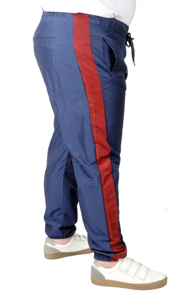 Mode XL Büyük Beden Eşofman Altı Paraşüt 22511 Lacivert - Resim 3