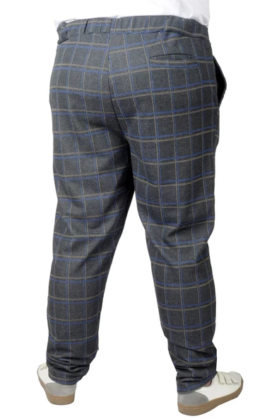 Mode XL Büyük Beden Erkek SweatPant Yancep 22514 Füme - 3