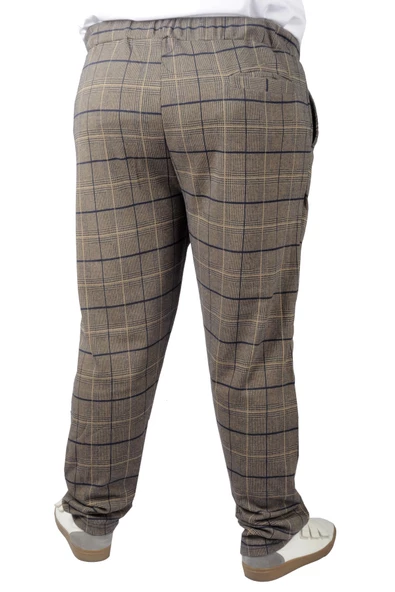 Mode XL Büyük Beden Erkek SweatPant Yancep 22514 SütlüKahve - 3