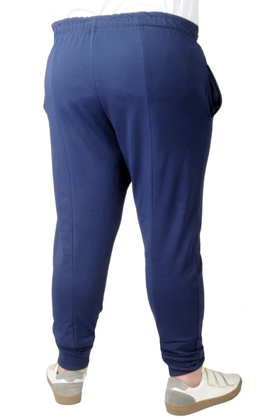 Mode XL Büyük Beden Eşofman Altı Parçalı MD 22014 İndigo - Resim 2