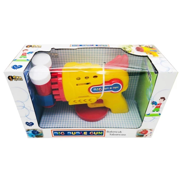 Can Oyuncak Pilli Köpük Atan Tabanca CN0138, Işıklı Pilli Köpük Baloncuk Tabancası Süper Bubble Gun - 8
