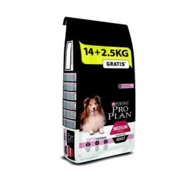 Pro Plan Medium Adult Somon Yetişkin Köpek Maması 14+2.5 Kg - 2