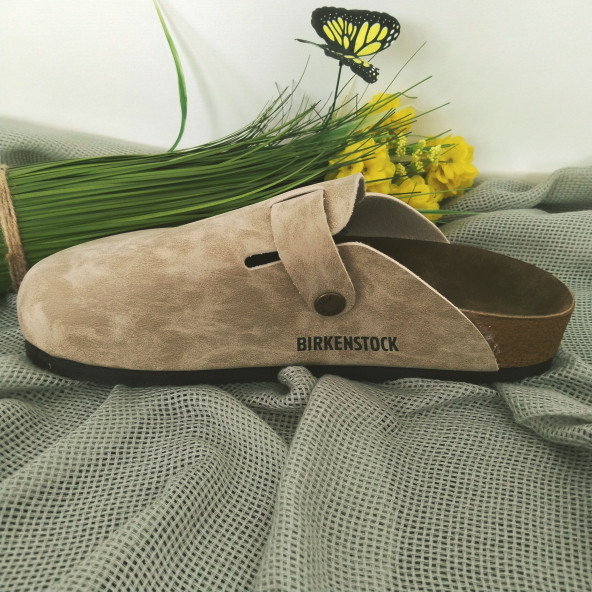 Birkenstock Boston Kadın Terlik Bej - 3
