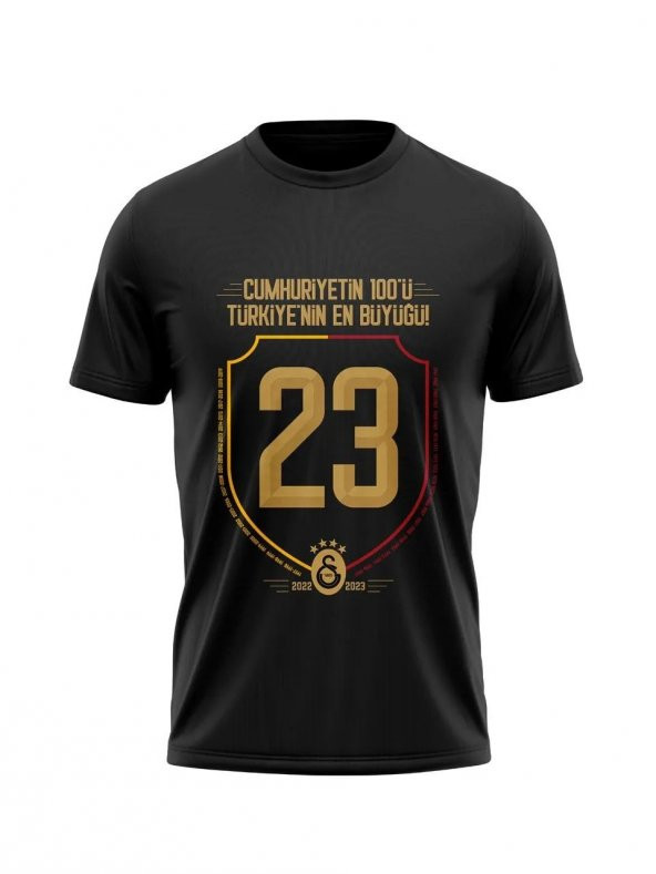 Galatasaray Lisanslı 2023 Şampiyonluk T-Shirt