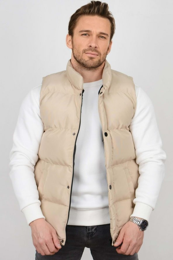Erkek Crozvise Slim Fit Şişme Yelek KF03 - 11