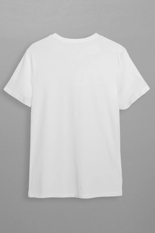 Erkek Slim Fit Dar Kalıp %100 Pamuk Bisiklet Yaka T-shirt BSCT1 - Resim 10