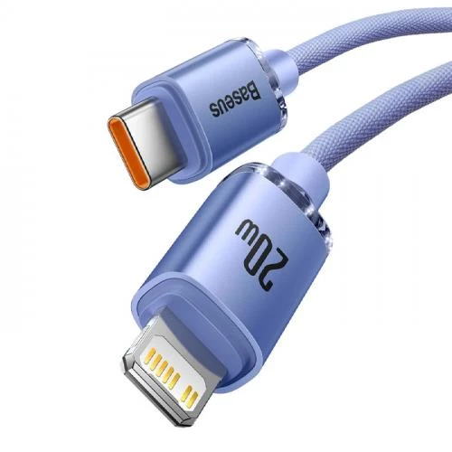 Baseus Super Şarj 1.2Mt 20W İphone Şarj Kablosu İphone 11 12 13 14 Pro Max Şarj Kablosu 480Mbps - 6