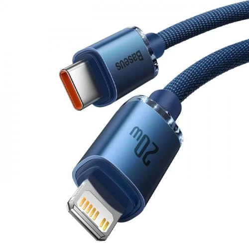 Baseus Super Şarj 1.2Mt 20W İphone Şarj Kablosu İphone 11 12 13 14 Pro Max Şarj Kablosu 480Mbps - 10
