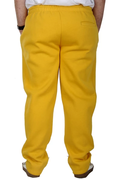 Mode XL Büyük Beden Erkek Eşofman Altı Classic 3 İp 11103 Hardal - Resim 4