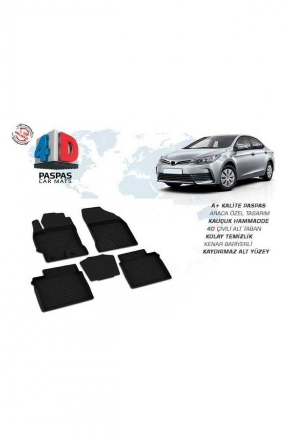 COROLLA 2013 2014 2015 2016 2017 2018 4D HAVUZLU PASPAS OMSA