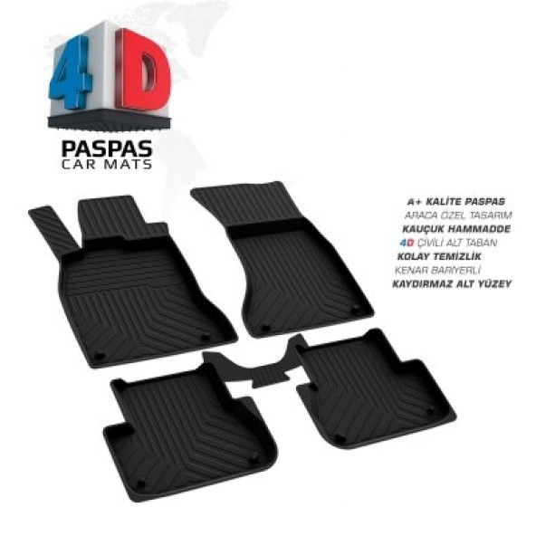 STONİC 4D ARACA ÖZEL HAVUZLU PASPAS 2017 2018 2019 2020 2021 2022 ürün görseli 1