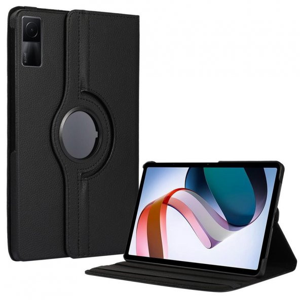 Xiaomi Redmi Pad 6 Kılıf 360 Dönerli Standlı Kapaklı