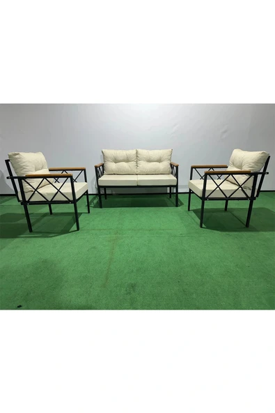 adımshops Çayseti,oturma Grubu Bahçe,balkon,cafe Mobilyası,koltuk Takımı,ofis Koltuğu - 3