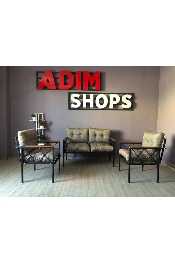 adımshops Balkon-bahçe-kafe,çay Seti,koltuk Takımı,oturma Grubu,ofis Koltuğu MİAMİ YENİ