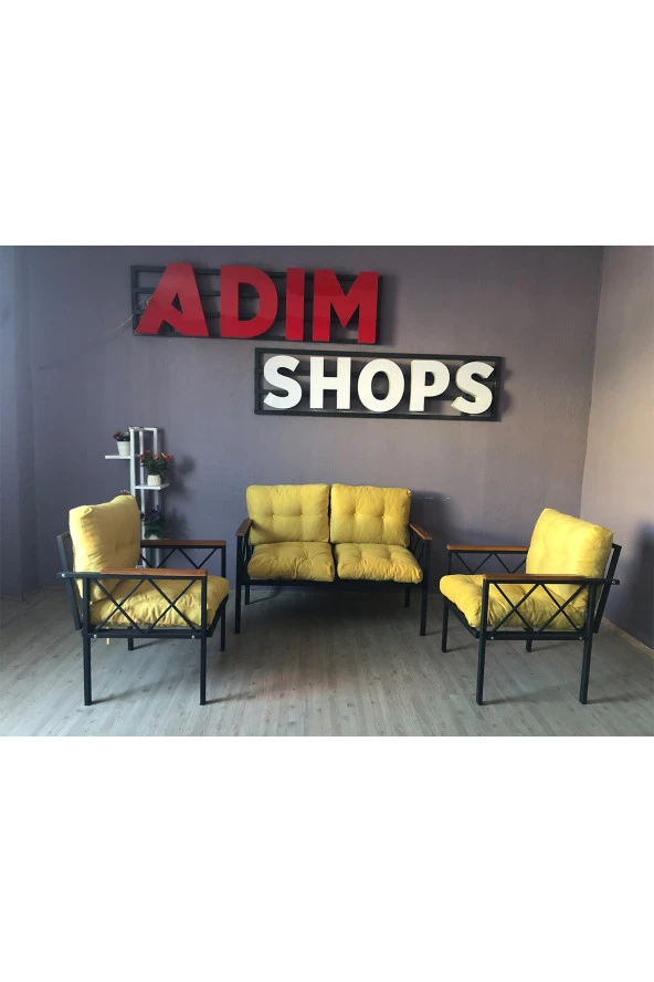 adımshops Balkon-bahçe-kafe,çay Seti,koltuk Takımı,oturma Grubu,ofis Koltuğu MİAMİ YENİ