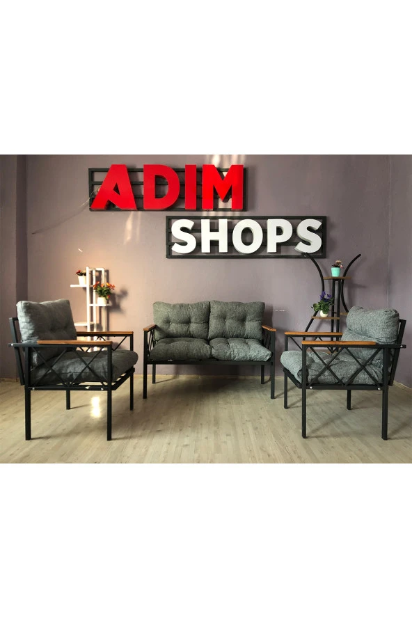 adımshops Balkon-bahçe-kafe,çay Seti,koltuk Takımı,oturma Grubu,ofis Koltuğu MİAMİ YENİ