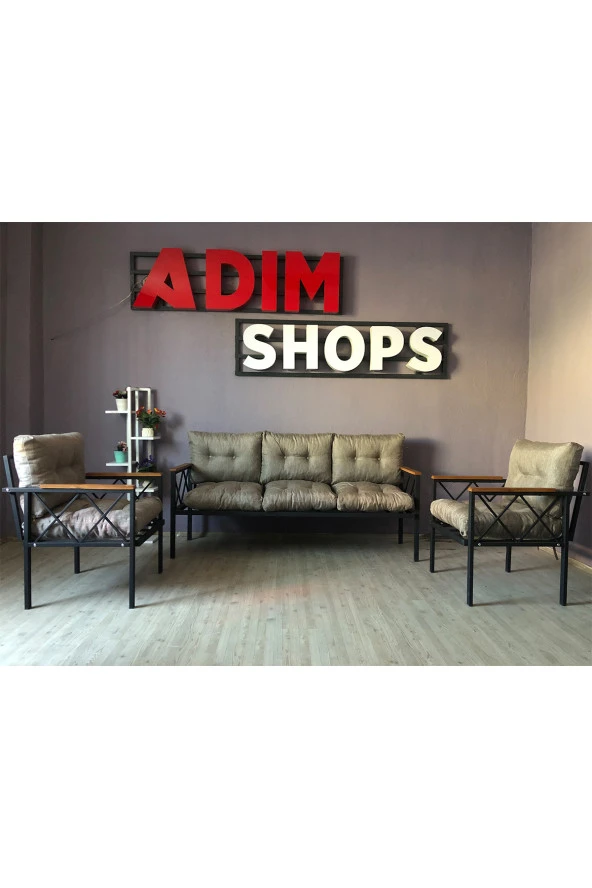 adımshops Balkon-bahçe-kafe,çay Seti,koltuk Takımı,oturma Grubu,ofis Koltuğu MİAMİ YENİ