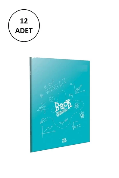Gıpta Back A4 80 Yaprak Çizgisiz Tel Dikişli Plastik Kapak Defter - Resim 2