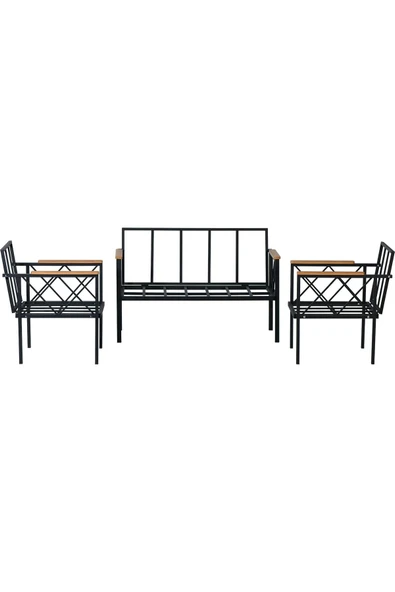 adımshops Safir Balkon-bahçe-kafe Çay Seti Koltuk Oturma Takımı-oturma Grubu (İSKELET) ürün görseli