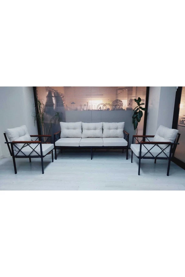 adımshops 3 1 1 Bahçe,balkon,teras,cafe,çay Seti,oturma Grubu,koltuk Takımı,ofis Koltuk