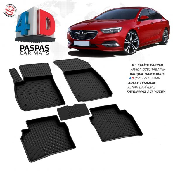 İNSİGNİA 4D HAVUZLU PASPAS OMSA 2017 2018 2019 2020 ürün görseli 1