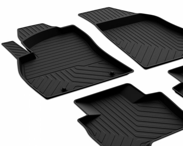 Peugeot Bipper 4D Havuzlu Paspas Siyah A+Kalite - Resim 4