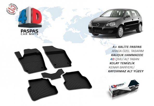 POLO 5 6R 4D HAVUZLU PASPAS 2010 2011 2012 2013 2014 2015 2016 2017 - Resim 6