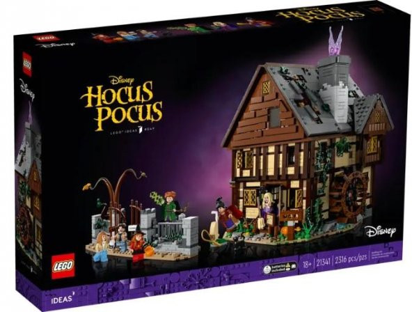 Lego ideas 21341 Disney Hocus Pocus: The Sanderson Sisters Cottage