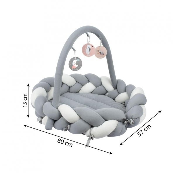 Sevibebe 3in1 Çok Fonksiyonlu Örgü Yatak&Kenar Koruyucu 521 - 3