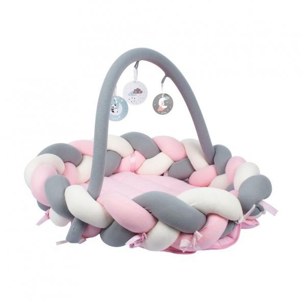 Sevibebe 3in1 Çok Fonksiyonlu Örgü Yatak&Kenar Koruyucu 521 - 11