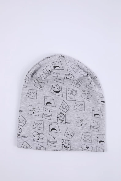 Babyhola 2-4 Yaş Kız Erkek Bebek Bere Şapka Karikatür Desen Hediyelik 1133 - 2